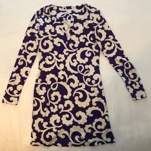 Diane von Furstenberg silk dress-size 4